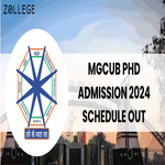MGCUB PhD Admission 2024 Schedule Out